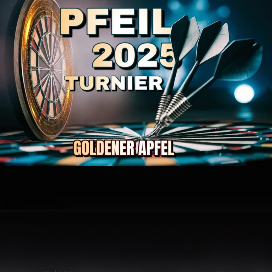 Goldener Apfel Dart Nacht